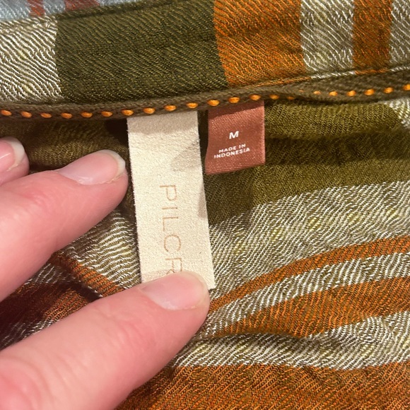 Anthropologie Pilcro Duster Top Side-Slit Shacket Women’s Medium - Picture 9 of 9